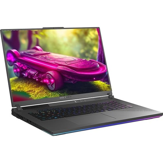 ASUS ROG Strix G18 Gaming Laptop, AMD Ryzen 9-8940HX, 32 GB DDR5 RAM, 2 TB PCIe SSD, 18" 2.5K (2560x1600) Nebula Display 240Hz, Nvidia G-Force RTX 5070, 4-Zone RGB Keyboard, W11 Home, Eclipse Gray